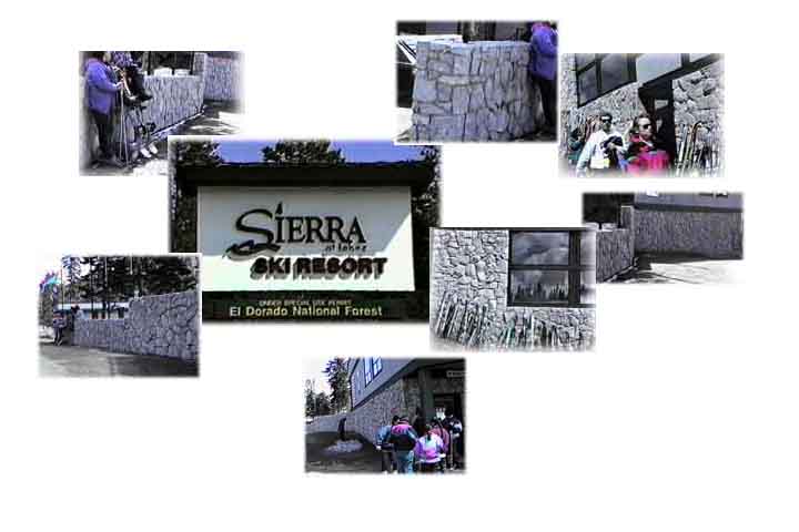 Sierra Ski Ranch Stone Work