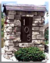 Mail  Box And Driveway Marker