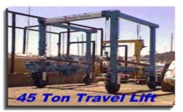 Tahoe Keys Marina Travel Lift