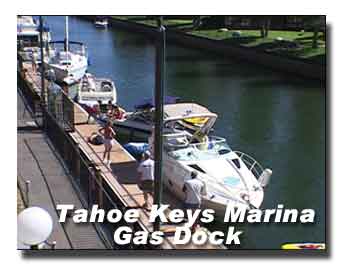 Tahoe Keys Marina Gas Dock