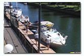 Gas Dock of The Tahoe Keys Marina.